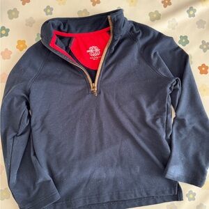 Brown Bowen & Co Navy Quarter zip